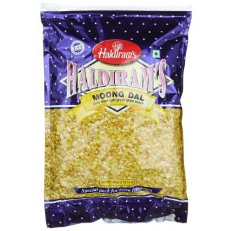Haldiram Moong Dal (Geröstete Halbe Mungbohnen) 200g