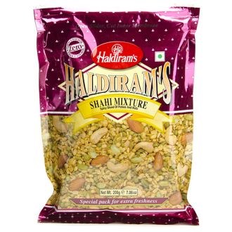 Haldiram Shahi Mixture (Mit Mandeln und Cashewnüssen) 200g