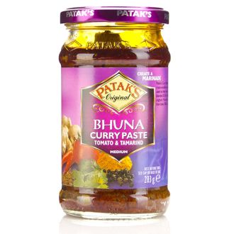 Patak Bhuna Curry Paste (Tomate und Tamarinde) 280g