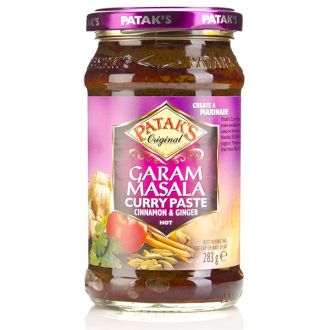 Patak Garam Masala Curry Paste (Zimt und Ingwer) 280g