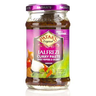 Patak Jalfrezi Curry Paste (Paprika und Kokosnuss) 283g