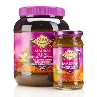 Patak Madras Curry Paste (Kümmel und Chilli)