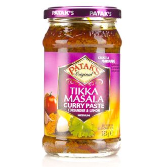 Patak Tikka Masala Curry Paste (mit Koriander und Limone) 280g