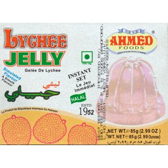 Ahmed Lychee Jelly Halal (Litschi Pudding Mischung) 85g