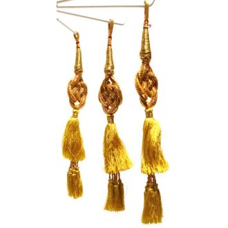Paranda (Artificial Plait) Bottom Part - made of Silk Threads