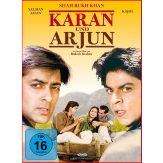 Karan und Arjun - DVD (Deutsche Sprache) Shahrukh Khan, Kajol, Salman Khan