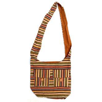 Beautiful Indian Satchel - Beautifully Colored - Cotton
