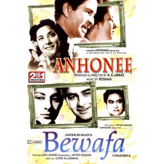 Anhonee + Bewafa (2 Movies) Raj Kapoor, Nargis, Ashok Kumar