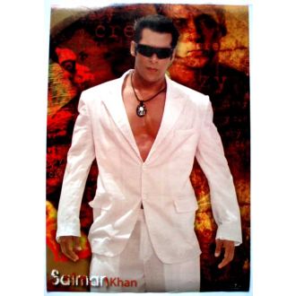 POSTER: Salman Khan / Größe: S (40Cm x 28Cm)