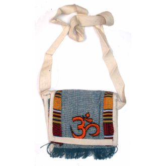 Beautiful Indian Shoulder Bag with Velcro