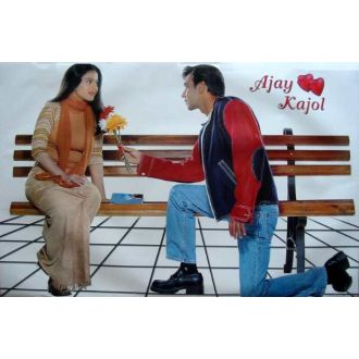 POSTER: KAJOL & Ajay Devgan (size: 85Cm X 55Cm) Bollywood