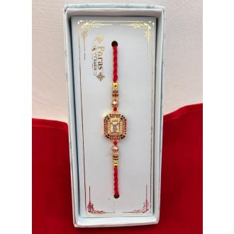 Paras Fancy Rakhi in Box (Armband zum Raksha Bandhan)
