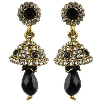 Jhumka - Paar Ohrringe im Bollywood-Stil (Maße: 5x2cm)