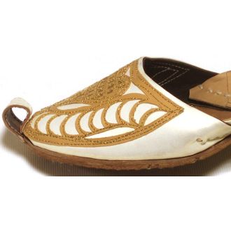 Herren Punjabi Khussa Slipper, Handgefertigt