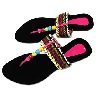 Damen Sommer Flip Flops mit Zehentrenner