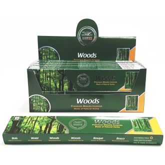 Heera Woods, Holz Räucherstäbchen (15g)